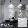 12 Pcs 30x30cm 3D tile panel mold plaster wall 3D wall stickers living room wallpaper mural bathroom kitchen accessories outdoor ► Photo 2/6