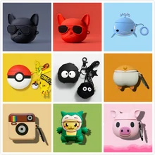 3D мультяшный чехол для наушников для huawei Freebuds 3 Чехол Милая Вышивка поросёнок силиконовый чехол для huawei Freebuds 3 Pro чехол s с брелком