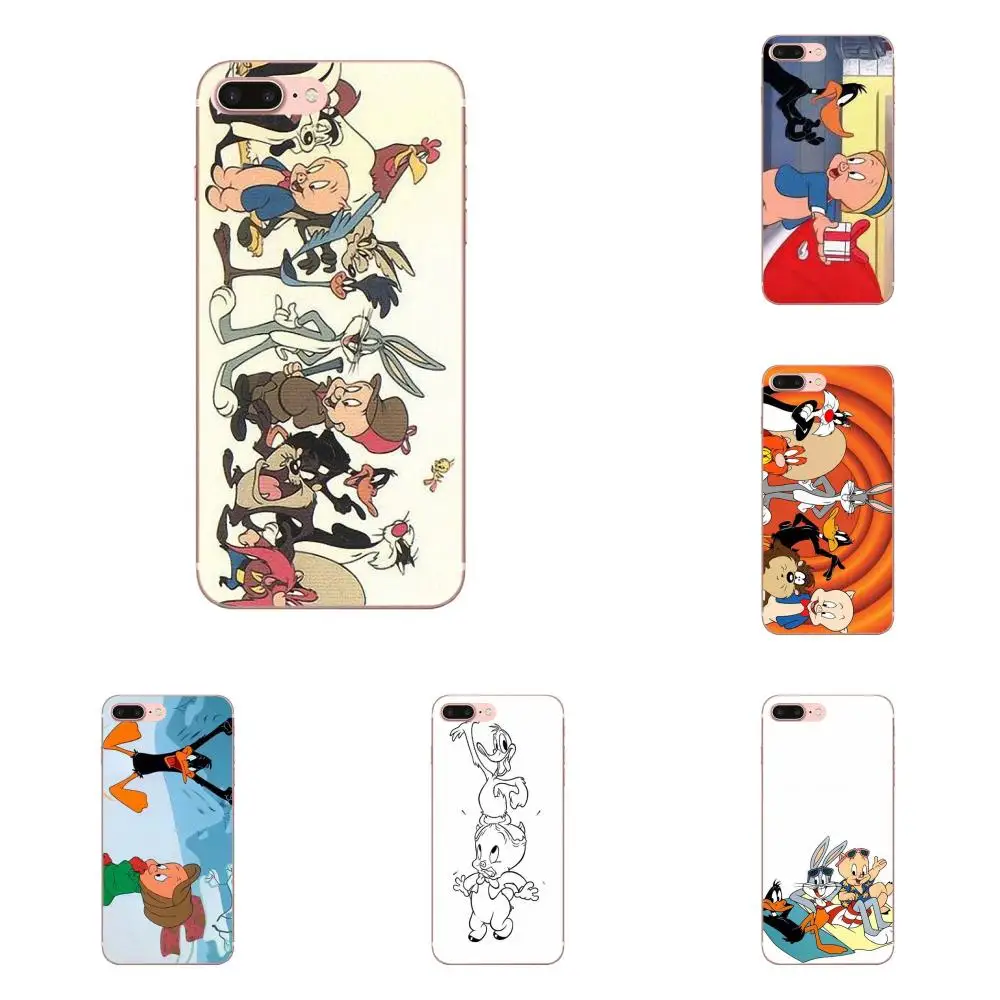 Looney Tunes Porky Pig Bugs Bunny Duck For Xiaomi CC9 CC9E Mi 3 4 4i 5 5S 6 6X 8 9 SE Play Plus Pro Lite A1 Mix 2 Note | Мобильные