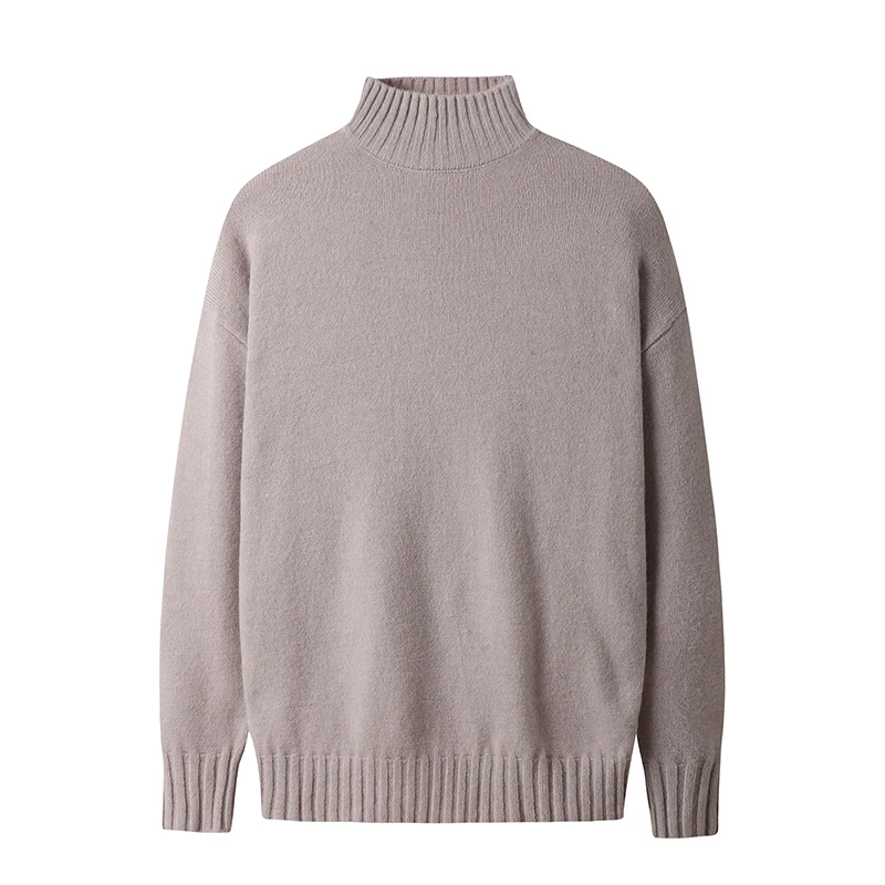GustOmerD 2019 New Winter Men Sweater Casual Thick Warm Pullovers Men Solid Slim Fit Turtleneck Sweater Men Fashion Soft Clothes