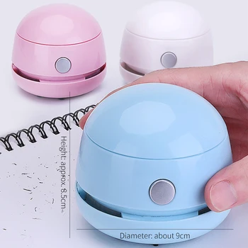 

Desktop Vacuum Cleaner, Rechargeable Battery Operated, Portable Cordless Mini Tabletop Crumb Dust Sweeper, Energy Saving