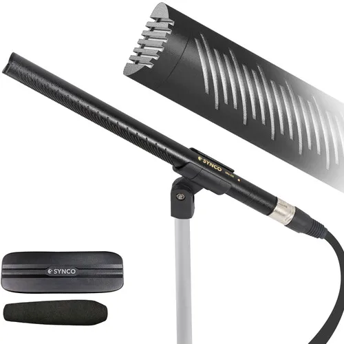 SYNCO D2 ハイパーカーディオイドマイクロホン SYNCO | Hypercardioid XLR Shotgun Mic SYNCO D2