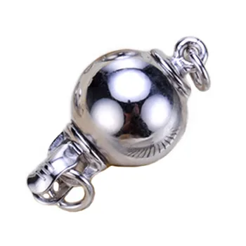 

Copper Clasps 18K Gold plated DIY Pearls Jewelry Fittings Fastener Connector Clasps For DIY Gems Pearls Necklace Bracelet Clasp