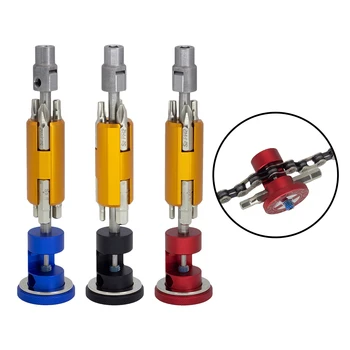 Portable 6 in 1 MTB Mountain Bike Bicycle Multitool Cycling Repair Kit Tools Hidden in BB Road T25 Chain Cutter Wrench Fix Kit 1