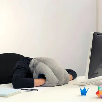 

Nap Pillow Seat Cushion Headrest Travel Neck Pillow Ostrich nap pillow