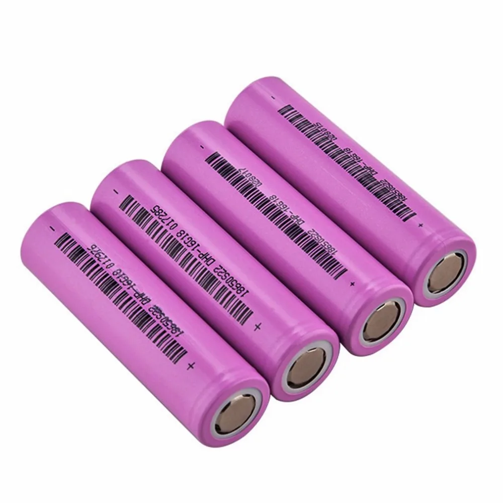 1/4 шт 3,7 V 18650 Литий Батарея 2200mah большой Ёмкость Перезаряжаемые Батарея литий-ионный аккумулятор ICR для Фонарь налобный фонарь