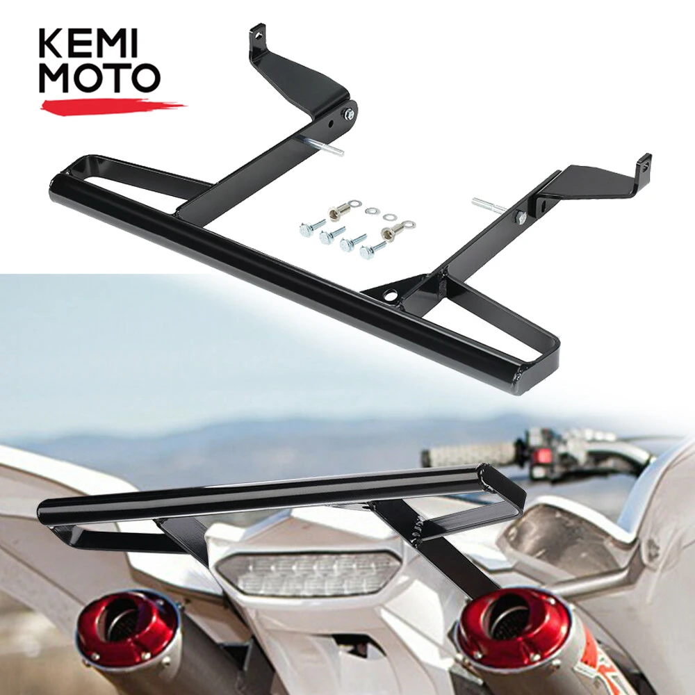 ATV, SidebySide & UTV Parts & Accessories Wide Rear Grab Bar Black