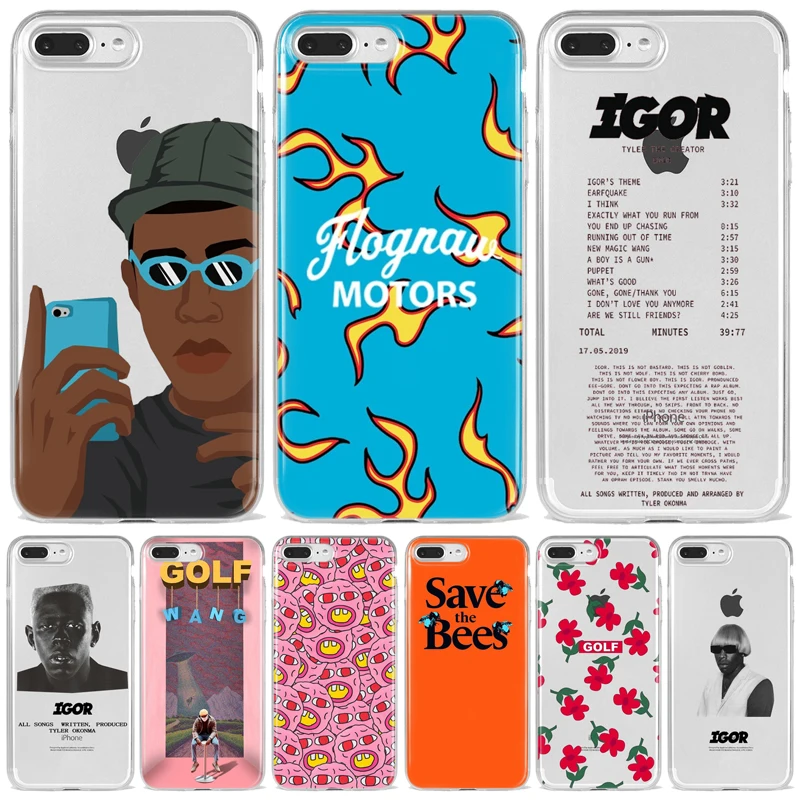 Tyler the creator Golf IGOR bees Silicone Soft TPU Back Phone Case For iPhone 8 7 6 6S Plus X XS MAX 5 5S SE XR 11 Pro Max Funda Tyler the creator Golf IGOR bees Silicone Soft TPU Back Phone Case For iPhone 8 7 6 6S Plus X XS MAX 5 5S SE XR 11 Pro Max Funda