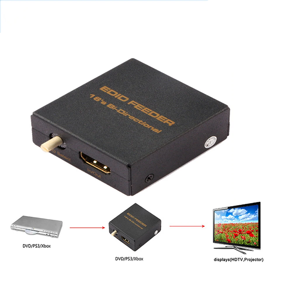 Эмулятор HDMI EDID питатель Doctor для источника и отображения проблем с вибрацией