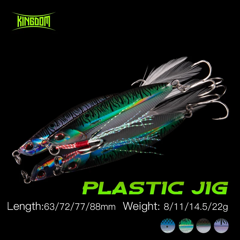Kingdom New Fishing Metal Jig Sinking Jigs De Pesca 8/11/14.5