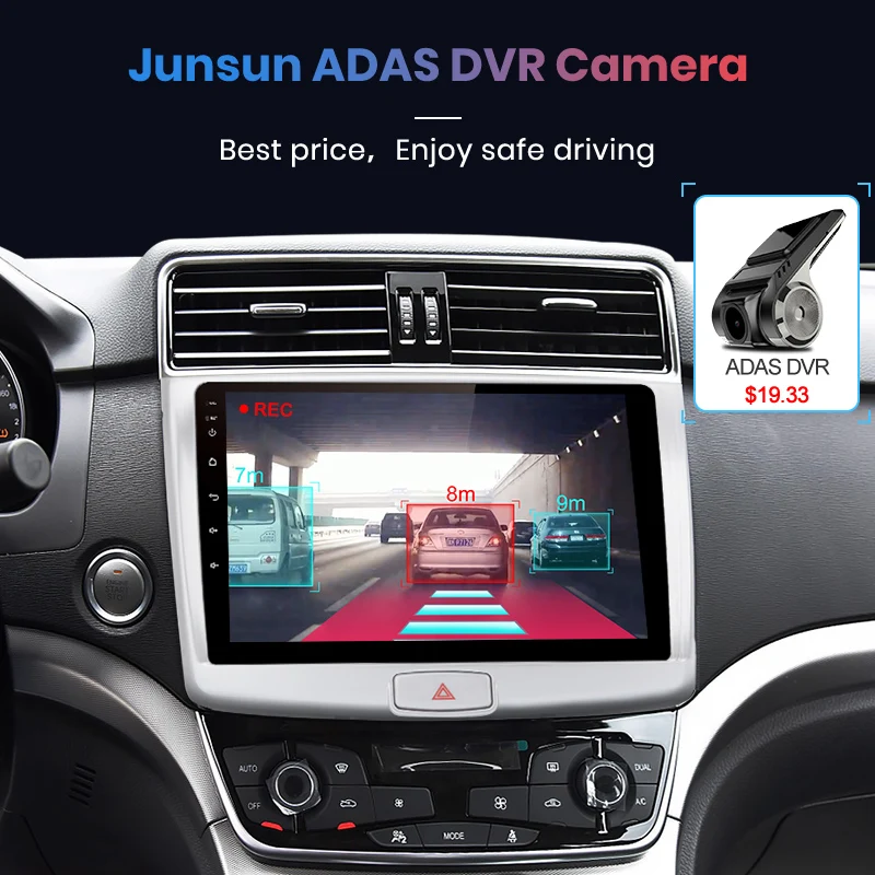 Junsun V1 Android 9,0 2G+ 32G DSP автомобильный Радио Мультимедиа Видео плеер для GREAT WALL Haval H6 2013- gps 2din Авторадио