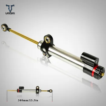 

Motorcycl Accessories Universal moto Steering Stabilizer Damper Damping Safety Control For kawasaki Ninja 300 ABS SE VERSYS300X