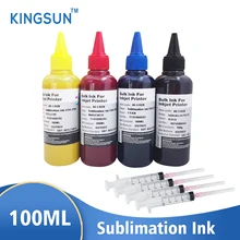 Encre de Sublimation pour imprimante à jet d'encre, pour Epson Stylus C68 C88 C88 + CX3800 CX3810 CX4200 CX4800 CX5800 CX7800 T060, 4 pièces