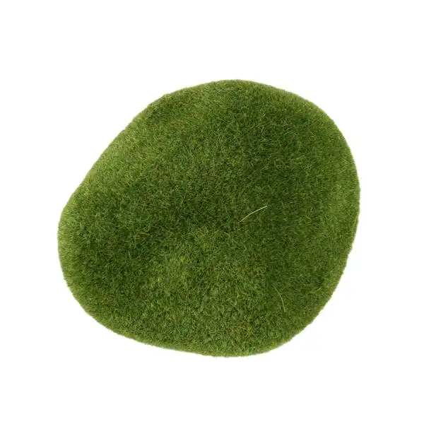 Deco moss stones 8 pieces 4-8 cm