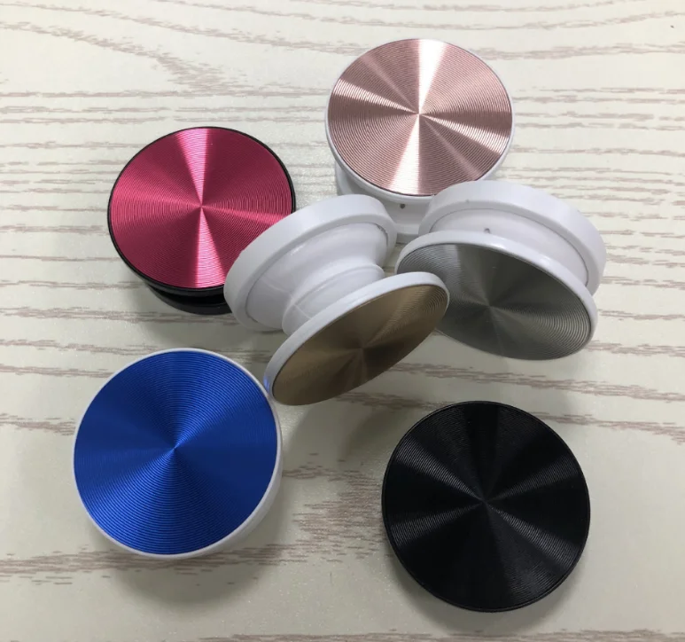 

Lazy convenient air bag magnetic CD pattern silicone mobile phone holder bracket custom finger bracket mobile phone back cover
