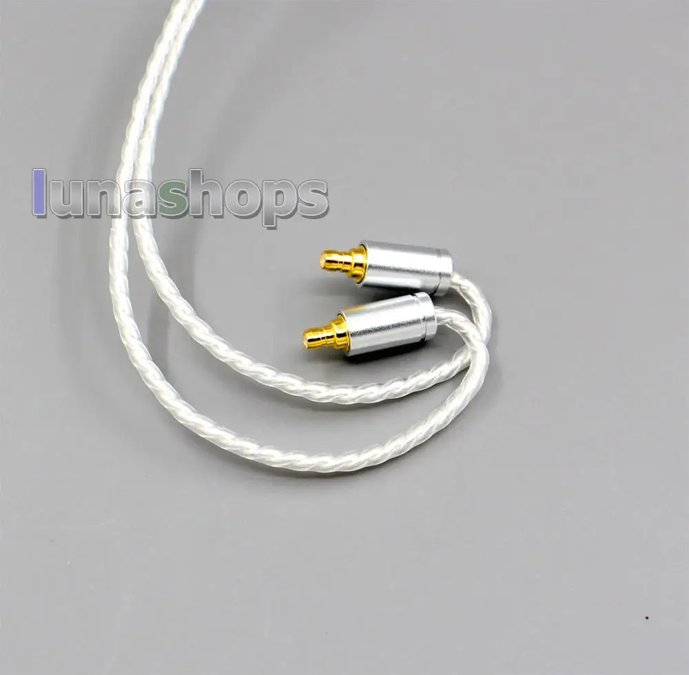 LN006457 XLR сбалансированный 3,5 мм 2,5 мм Hi Res посеребренный для наушников кабель для Sennheiser IE400 IE500 Pro