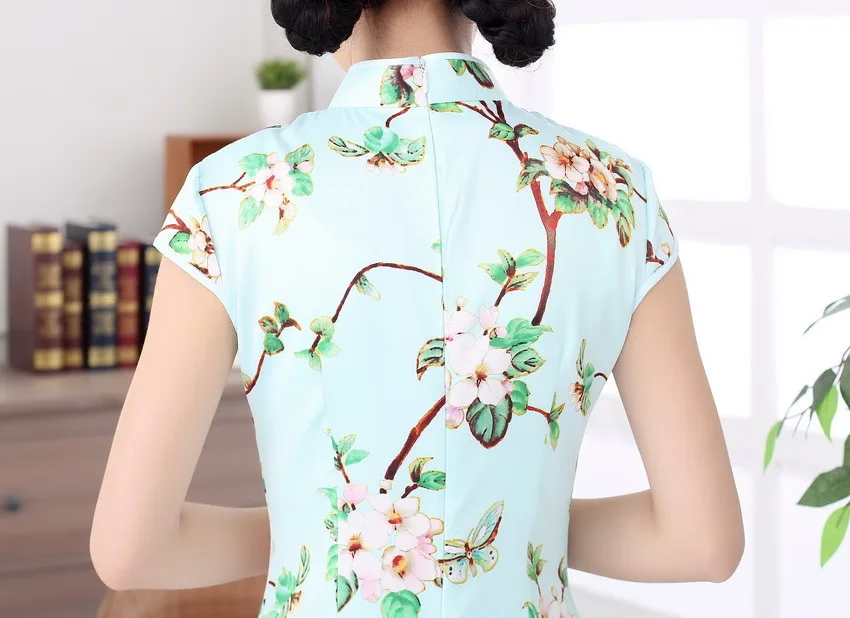 Cheongsam китайский костюм Ретро Cheongsam D0004-a