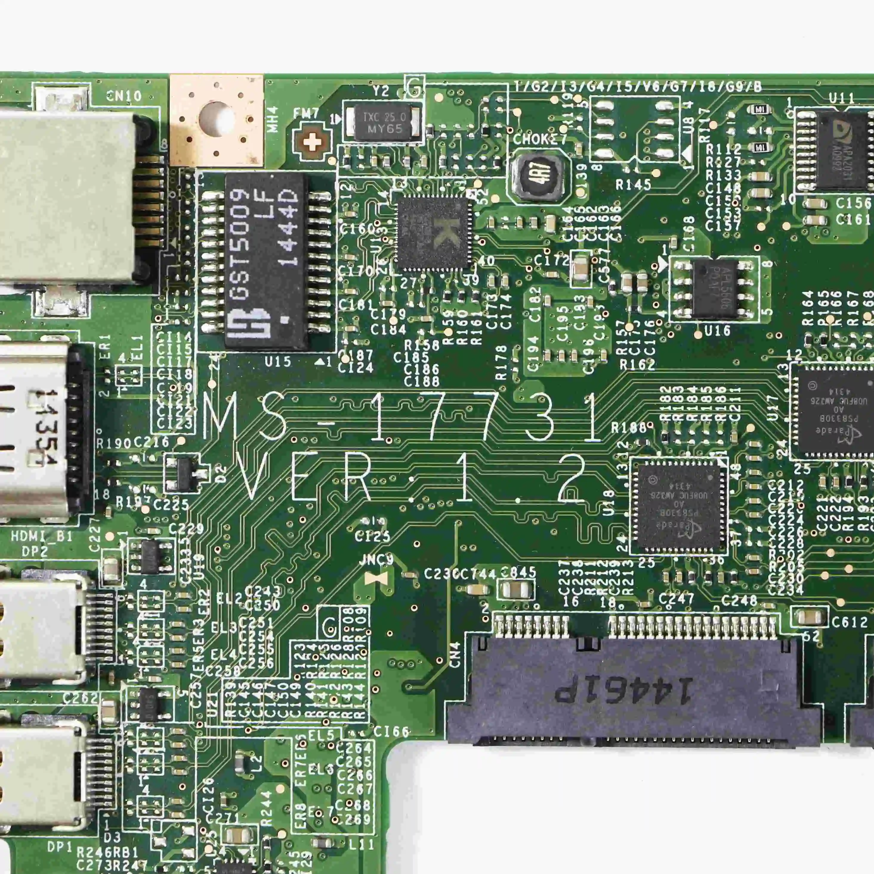 MS-17731 VER: 1,2 DDR3 Материнская плата для ноутбука с i7-4720HQ cpu+ GTX 970M GPU для ноутбуков MSI GS70