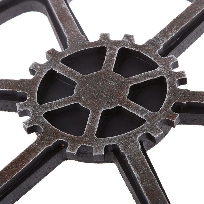Ретро стиль шестерни формы украшения промышленного стиля бытовой стены гостиной деревянный декор шестерни украшения
