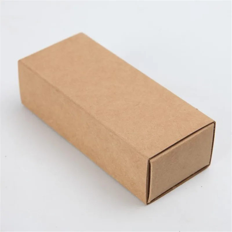 F6 Kraft Paper 50 шт./лот 2,7*2,7*8,8 см мини цветной ящик помада «сделай сам» флакон эфирного масла для духов упаковочная коробка посылка коробка из крафт-бумаги - Цвет: F6 Kraft Paper