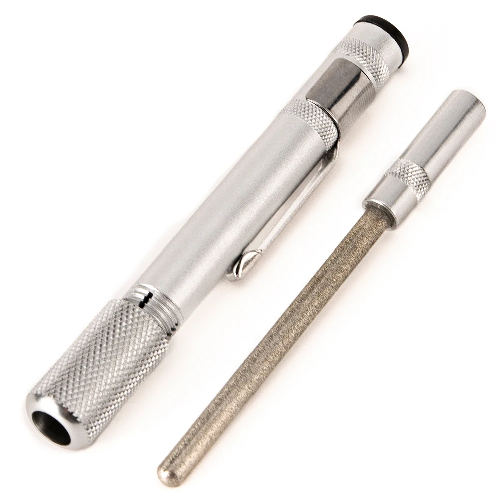 

Pocket Diamond Cutter Sharpener Fishing Hook Sharpener Sharpening Rod Grindstone Professional Fish Hook Gadget