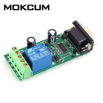 

DC 12V RS232 UART Controller 1CH 1Bit Relay Module Switch Module