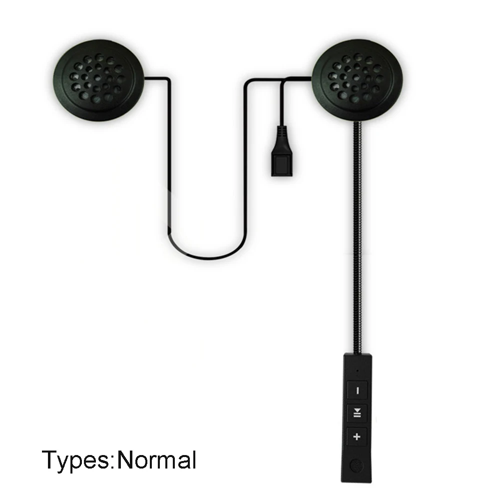 Normal Hands Free Stero звук для мотоциклетного шлема езда долгое время ожидания с микрофоном беспроводной анти-помехи Bluetooth наушники - Цвет: Normal