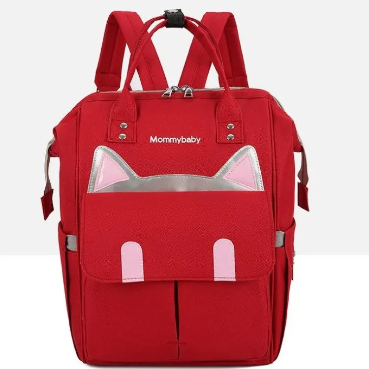 

Cross Border New Style Diaper Bag Large Capacity Multi-functional MOTHER'S Bag Portable Cartoon-Style Nursing Travel Backpack