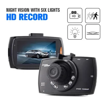 

Driving Dashcam Video Recorder Car DVR Motion Dectection Dash Camera 2.4" Loop Recording Night Vision Wide Angle Mini Registrar