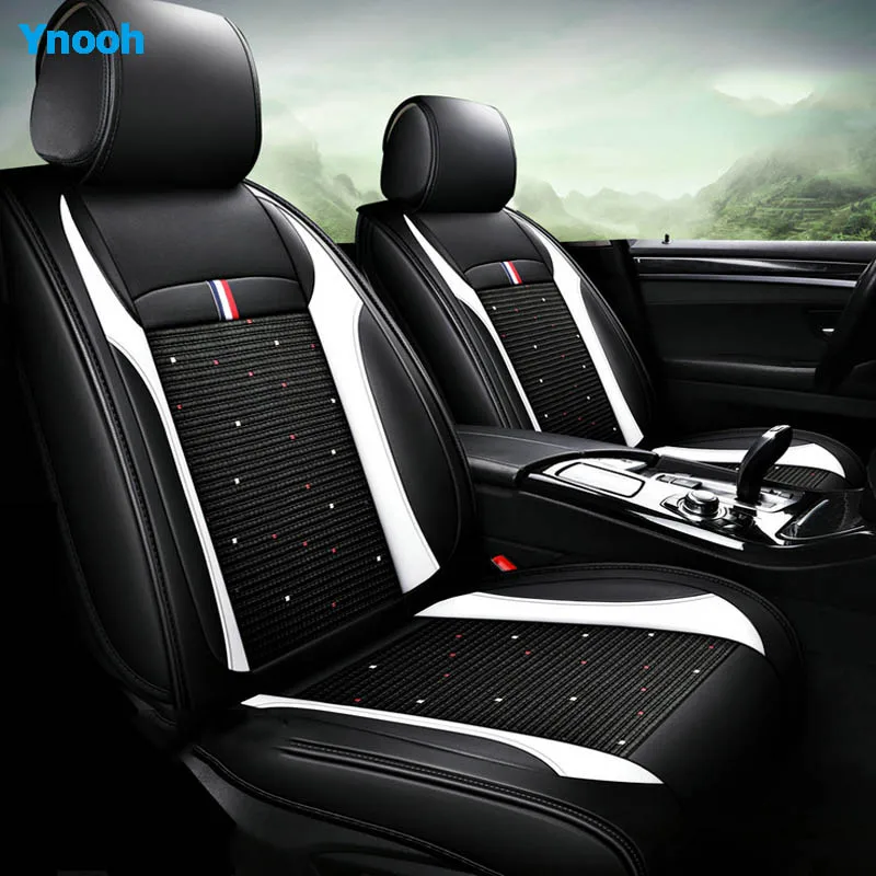 Чехлы на сиденья автомобиля Ynooh для toyota prado 120 camry 40 land cruiser 100 fortuner rav4 2018 corolla 2005 aygo