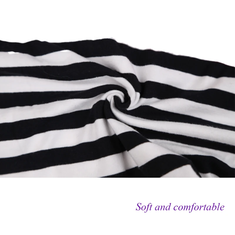 Comsoft-high-quality-women-underwear-briefs-panties-Black-and-white-striped-cotton-underwear-plus-size-breathable (2)