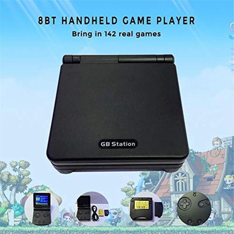 Ретро игровая консоль 32 Bit 268 классические игры мини Портативная машина может