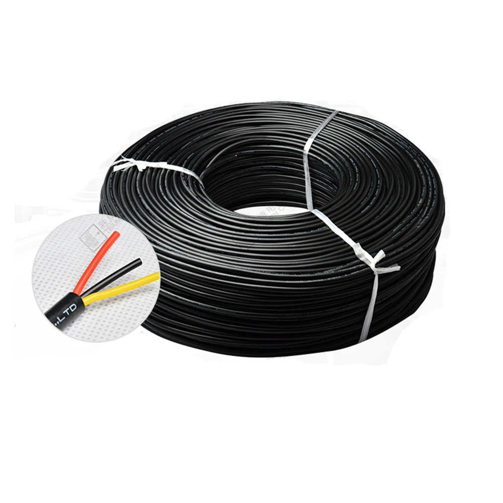 SHENGPAI H05SS F 108 градусов 300 В черный 2*4 0 мм 3*4 оболочка силиконовый резиновый