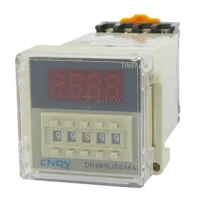 

DH48S-2ZH Power on Time Delay Relay 8-Pin DPDT 0.01S-99H99M AC 48V w Socket