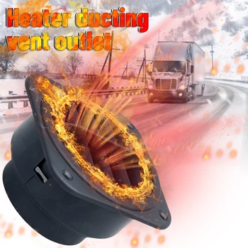 

75mm Car Warm Air Vent Outlet Air Heater Ducting Outlet Connector for Eberspacher for Propex Plastic