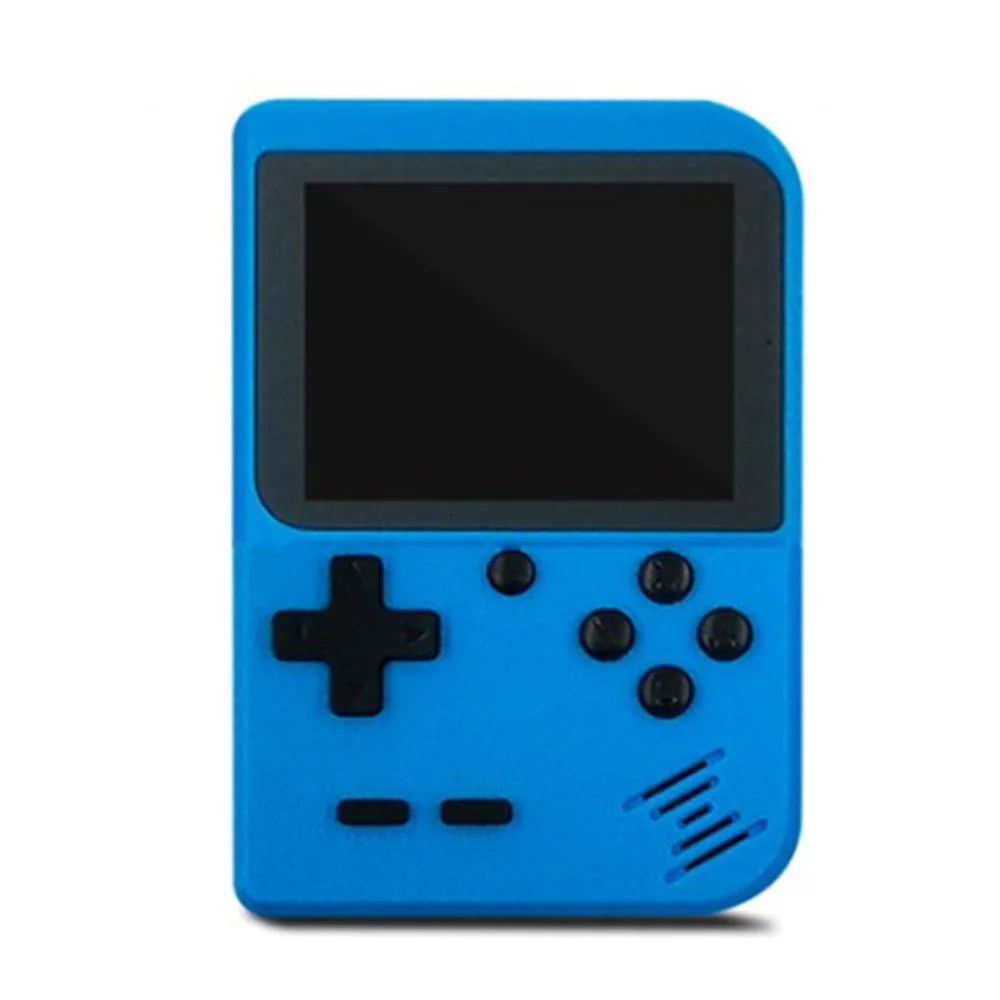 Rovtop ретро мини портативная игровая консоль 8 бит 2,8 дюймов lcd детский игровой плеер встроенные 400 игр встроенный литиевый аккумулятор Z2 - Цвет: Синий