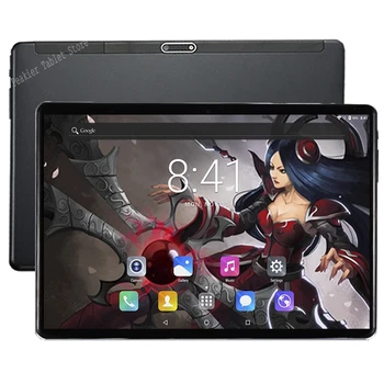 شراء2021 النسخة العالمية 10 بوصة أقراص 2GB RAM 32GB ROM 1280*800 IPS المزدوج سيم بطاقة 3G WCDMA واي فاي أندرويد 9.0 اللوحي 10.1 + هدايا