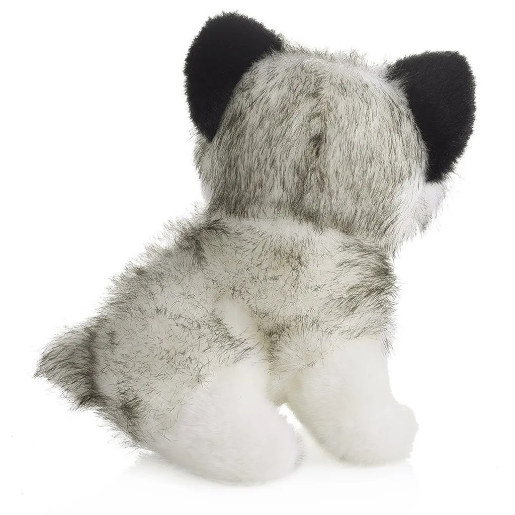 Cute Siberian Husky Dog Plush Toy Soft Kawaii Animal Cartoon Pillow Lovely Gift Suffed Doll for Christmas Gift #B