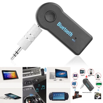 

Portable Bluetooth 3.0 Car Receiver A2DP Function Stereo 3.5mm Auto Audio Music Receiver