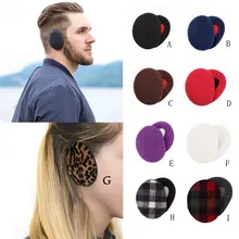 1 пара для взрослых женщин и мужчин, зимние наушники без полосок, теплые наушники, наушники, покрытие для ушей, Warme Oorbeschermers, Orejeras De Invierno#2