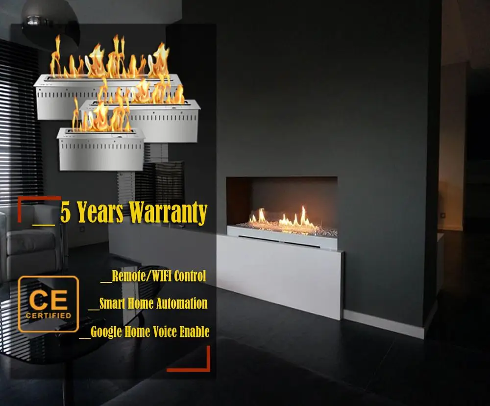Inno living fire 72-дюймовая спиртовая