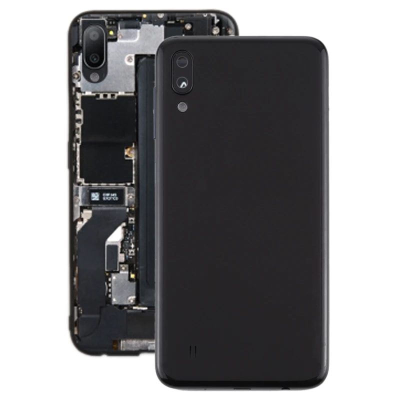 Высокое качество батареи задняя крышка для Galaxy M10 - Цвет: Черный