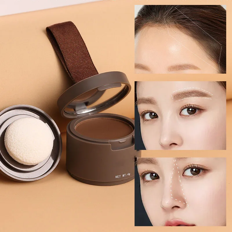 

4Color Water Proof Hair Fluffy Powder Root Cover Up Natural Instant Hair Line Shadow Powder Hair Concealer Coverag Unisex Makeup