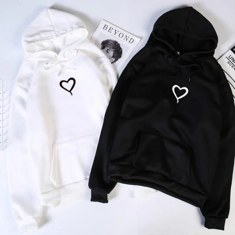 Women hoodies Casual Harajuku Love Printed hoodie Autumn Winter Female hoodies women Long Sleeve Clothing sudadera mujer moletom