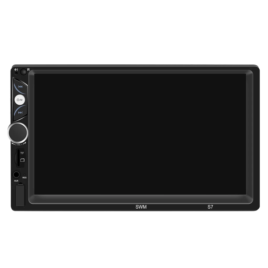 7 дюймов 2DIN Bluetooth Встроенная автомобильная стереосистема MP3 MP5 плеер USB FM AUX Камера двойной Зеркало Ссылка