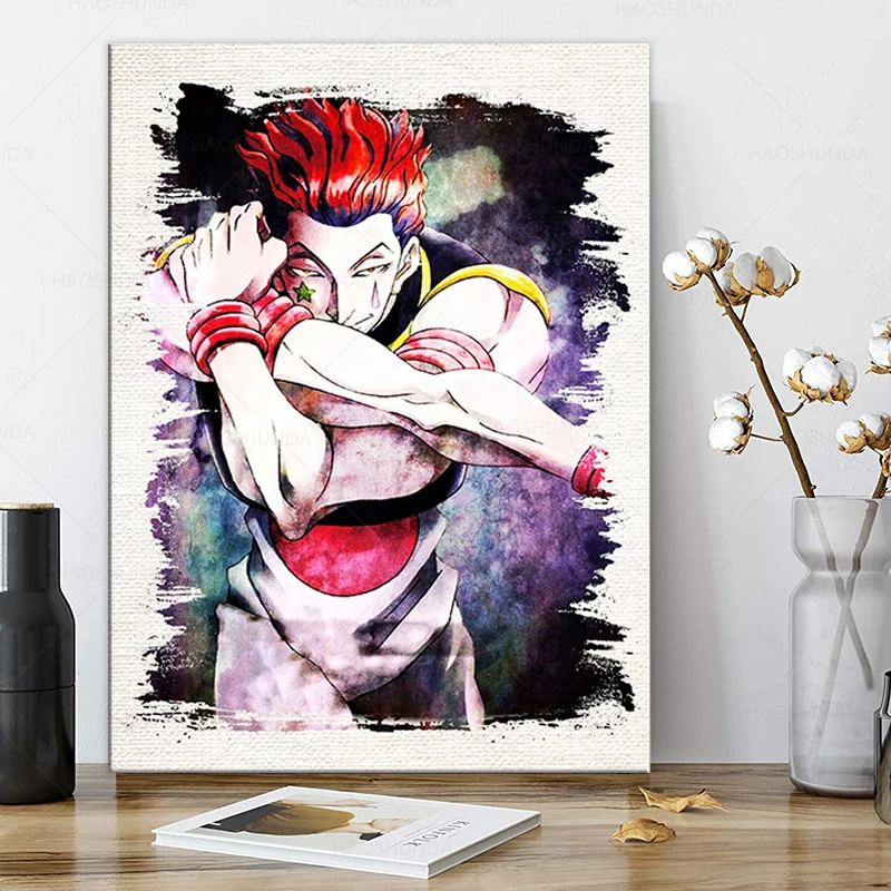 1 панель аниме Hunter x Hisoka плакаты Печать на холсте картины декоративное настенное