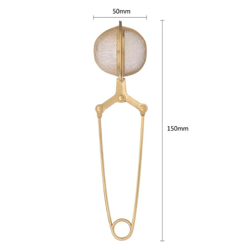 Mesh Tea Infuser Stainless Steel Handle Ball Sphere Strainer For Teapot Herb Spice Filter Flour Sugar Cocoa Powder Sieve tea infuser tea strainer tea filter powder sifter