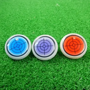 

High Quality Plastic 24mm Golf Hat Clip Slope Putting Level Reading Cap Brim Clip Practical Golf Training Aid Accessories