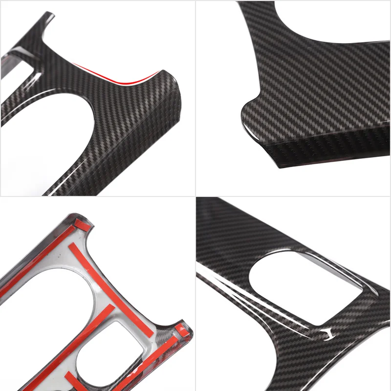 Фото Держатель чашки для автомобилей Mercedes Benz A/гла/Cla, класс C117, W117, W176, X156, 2012-17, углеродное покрытие, хромированный, АБС-пластик №4
