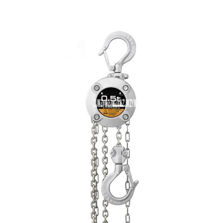 0.5TX3M Lifting Lever Chain Hoist 304 Stainless Steel Industrial 0.5 Tons Block Crane Sling Material Handling Tool | Инструменты